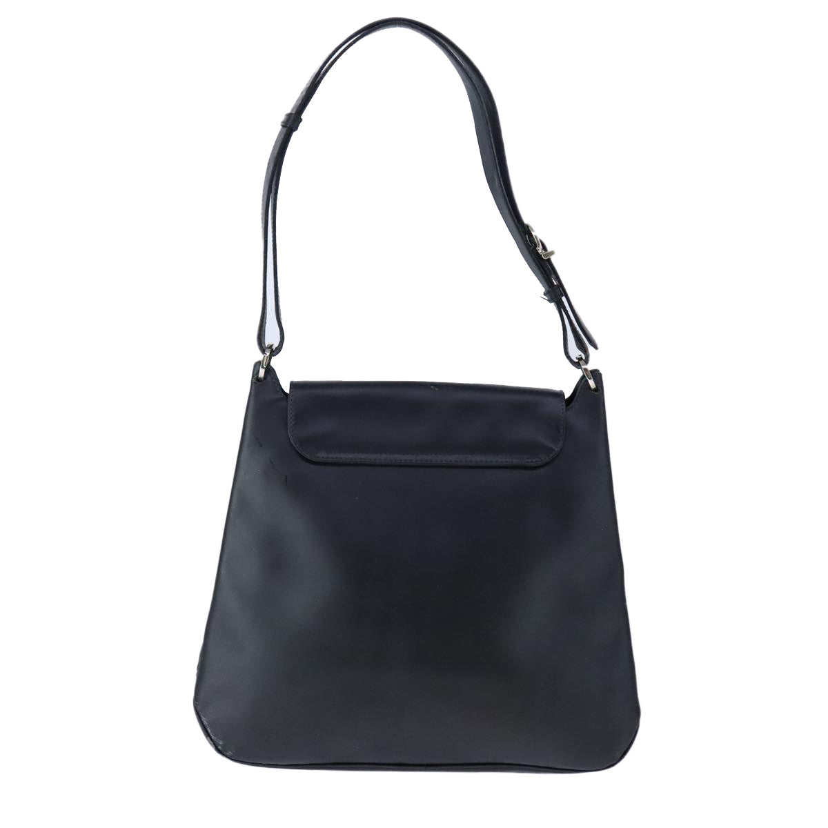 Salvatore Ferragamo Shoulder Bag Patent leather Black Auth bs21286
