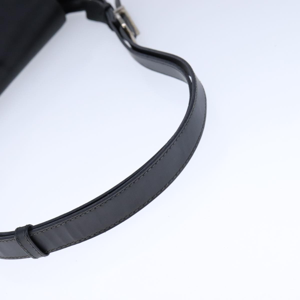 Salvatore Ferragamo Shoulder Bag Patent leather Black Auth bs21286