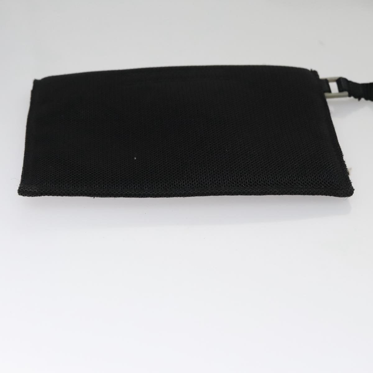 PRADA Tote Bag Nylon Beige Auth bs21295