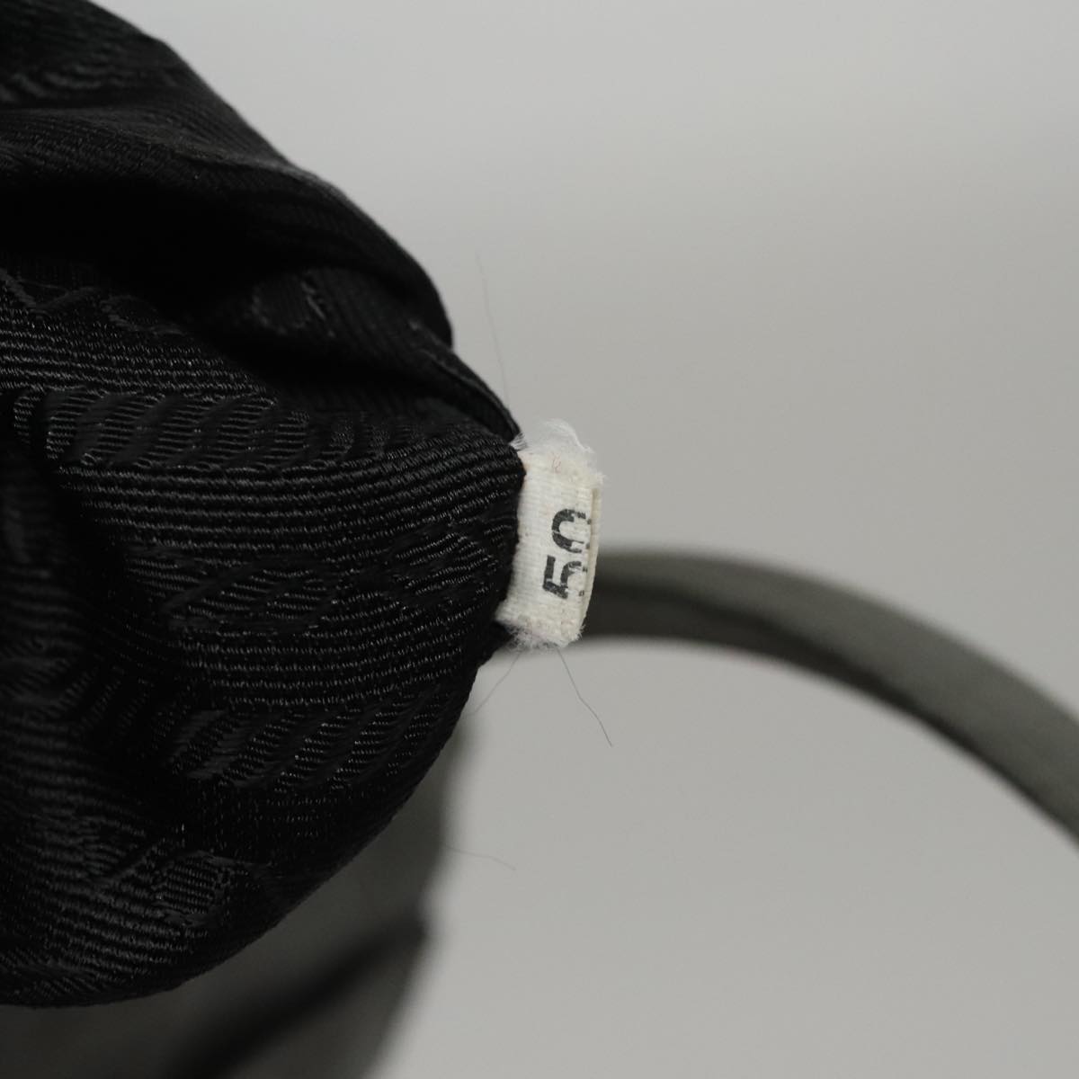 PRADA Tote Bag Nylon Gray Auth bs21296