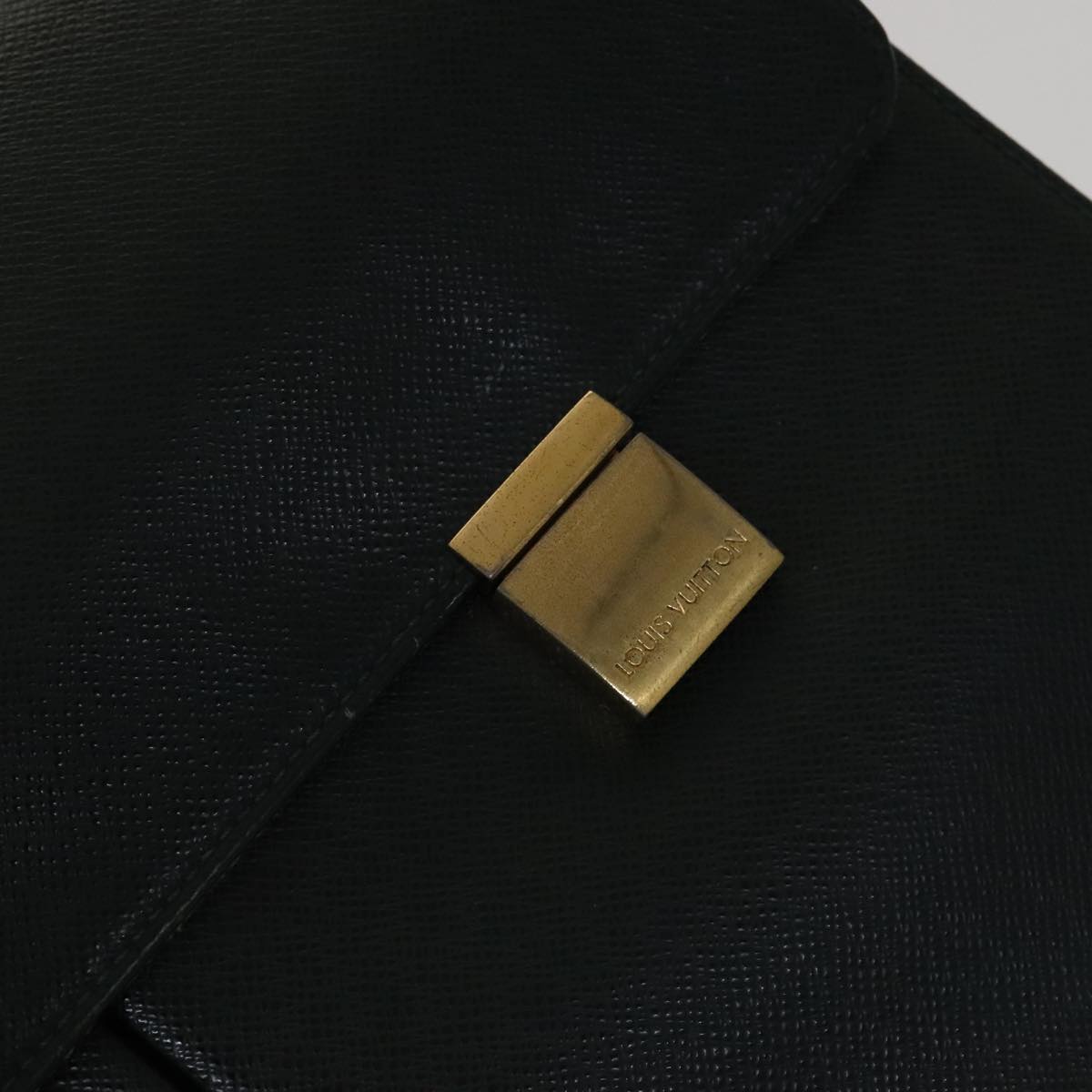 LOUIS VUITTON Taiga Serviette Kazan Business Bag Epicea M30804 LV Auth bs21330