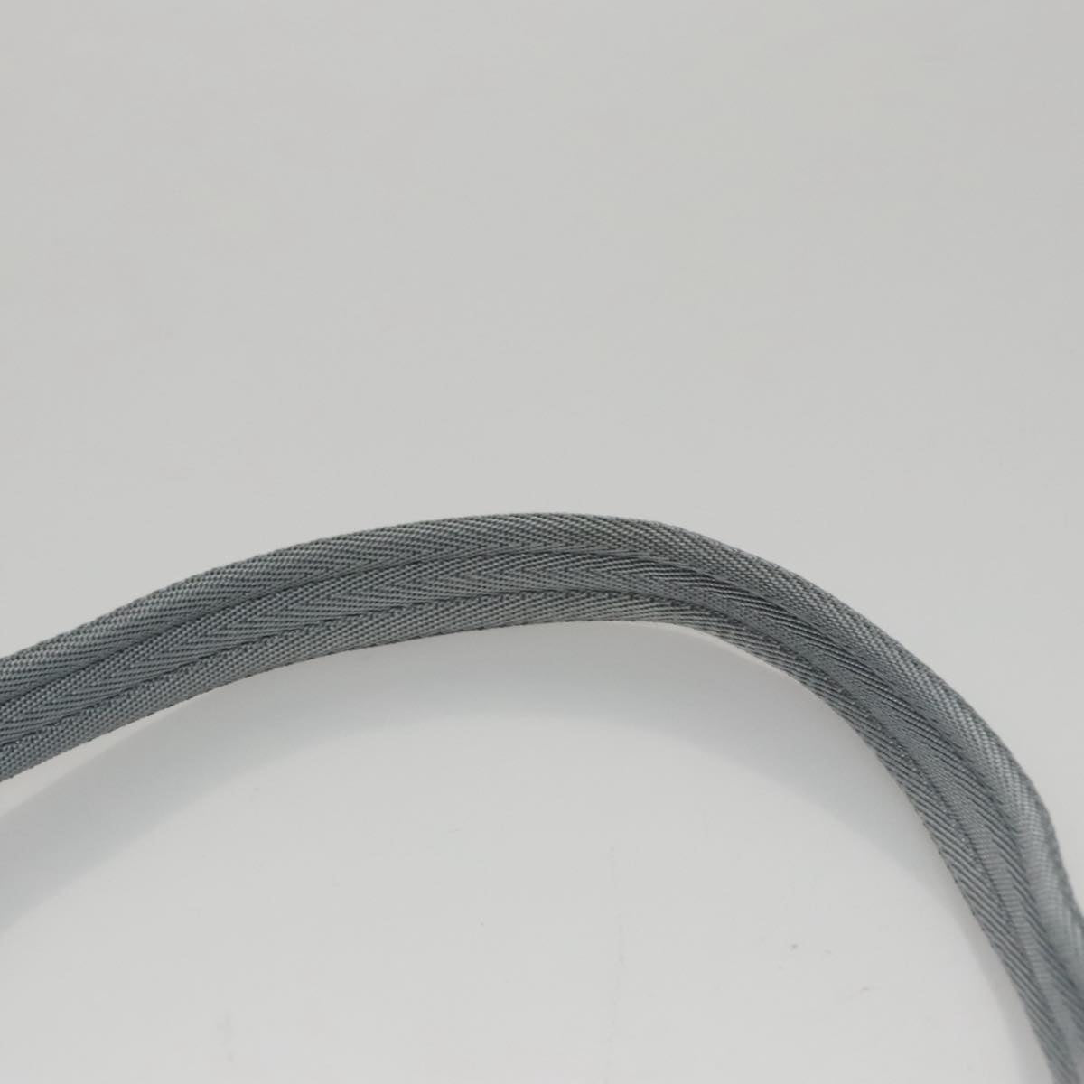 PRADA Sports Shoulder Bag Canvas Blue Auth bs21360