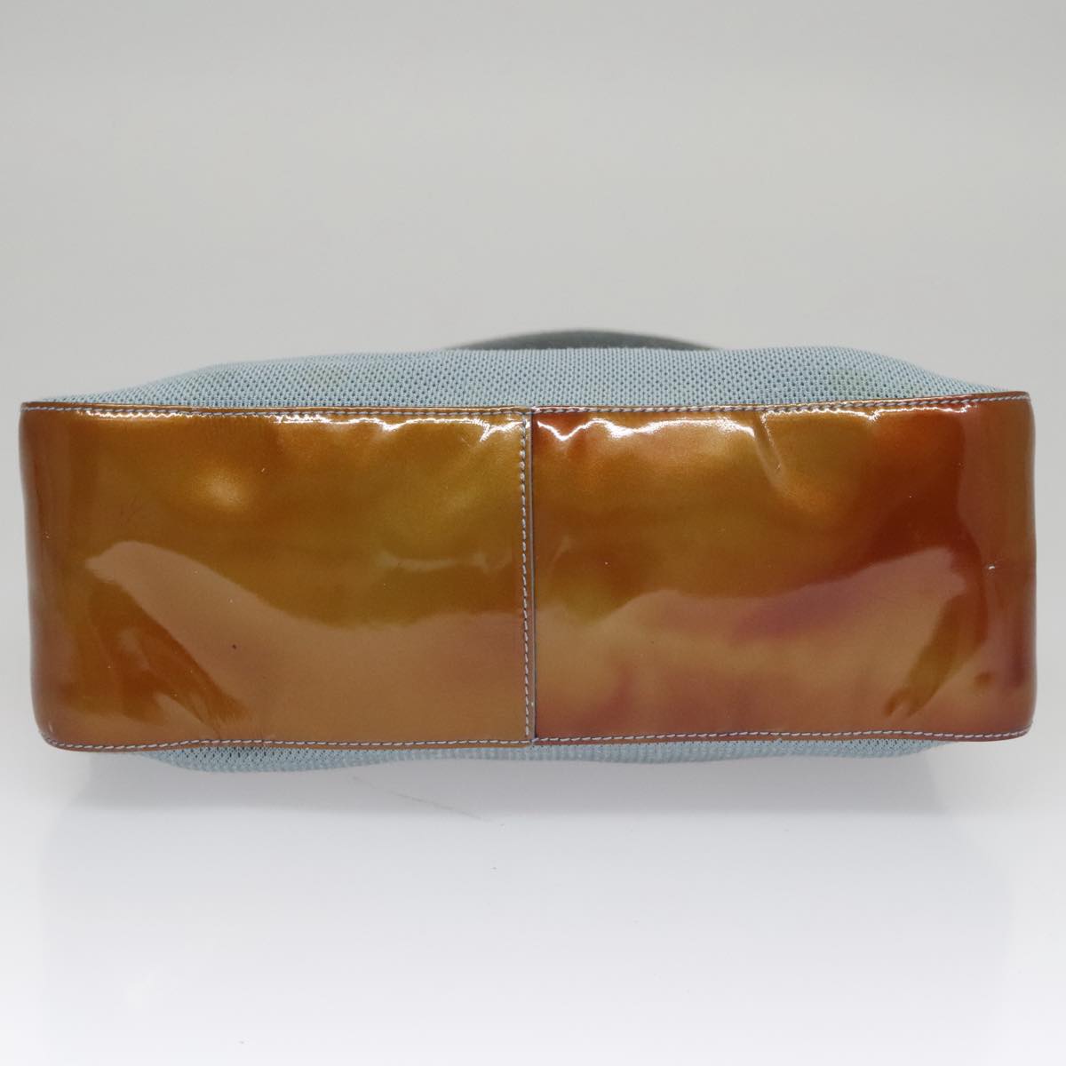 PRADA Sports Shoulder Bag Canvas Blue Auth bs21360