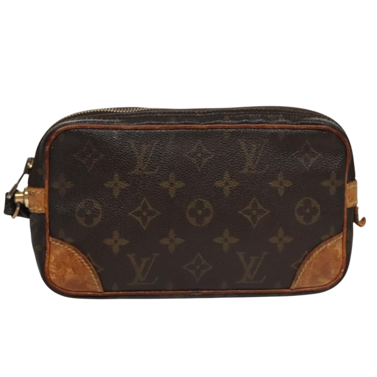 LOUIS VUITTON Monogram Marly Dragonne PM Clutch Bag M51827 LV Auth bs21421