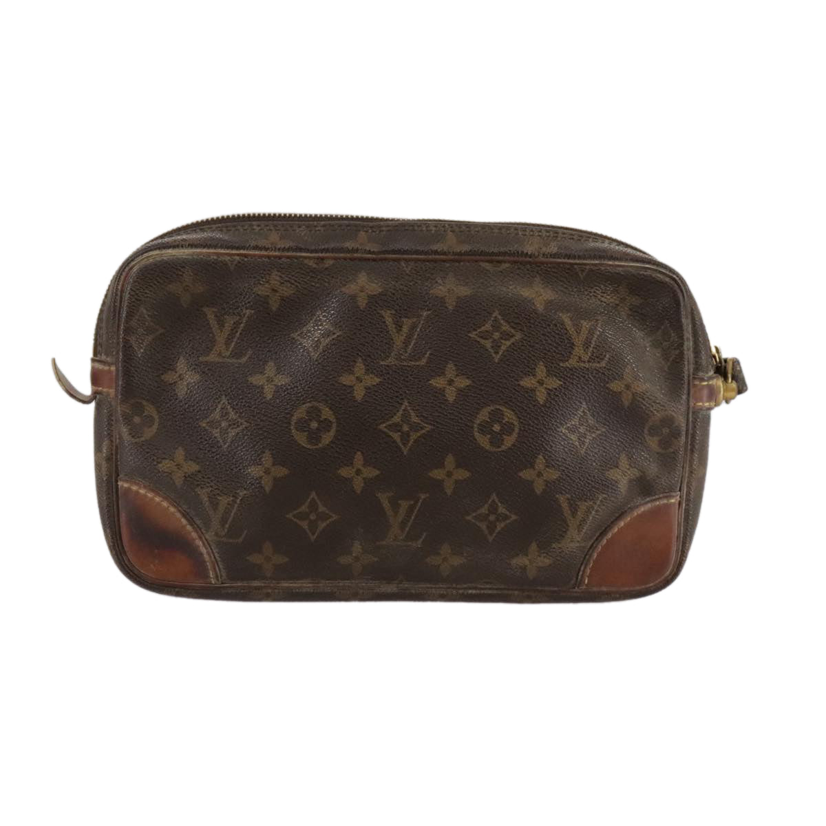 LOUIS VUITTON Monogram Marly Dragonne GM Clutch Bag M51825 LV Auth bs21432