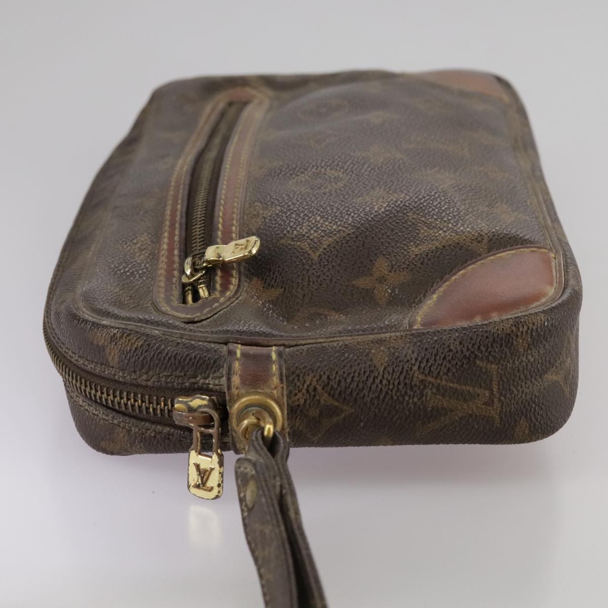 LOUIS VUITTON Monogram Marly Dragonne GM Clutch Bag M51825 LV Auth bs21432