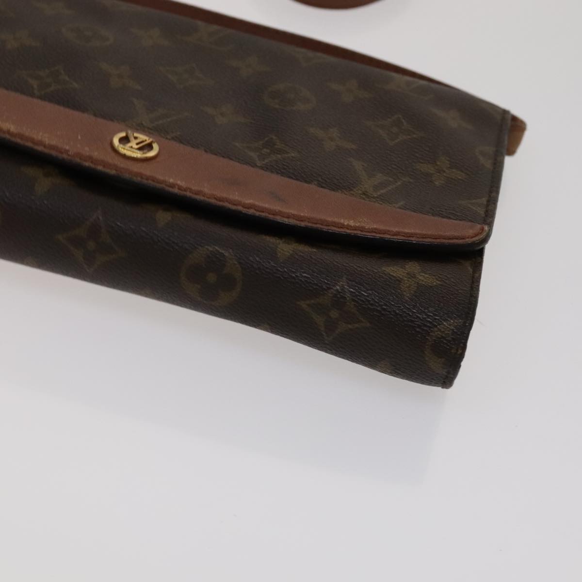 LOUIS VUITTON Monogram Bordeaux 24 Shoulder Bag M51798 LV Auth bs21444
