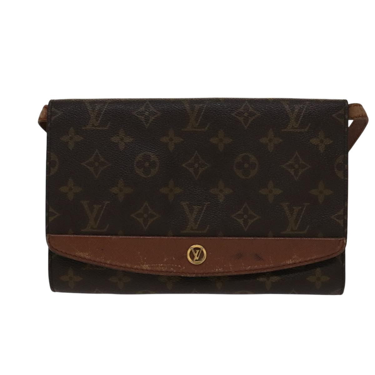 LOUIS VUITTON Monogram Bordeaux 24 Shoulder Bag M51798 LV Auth bs21444