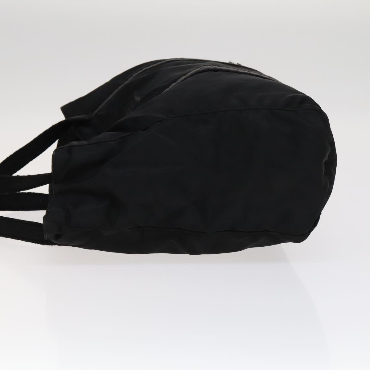 PRADA Tote Bag Nylon Black Auth bs21457