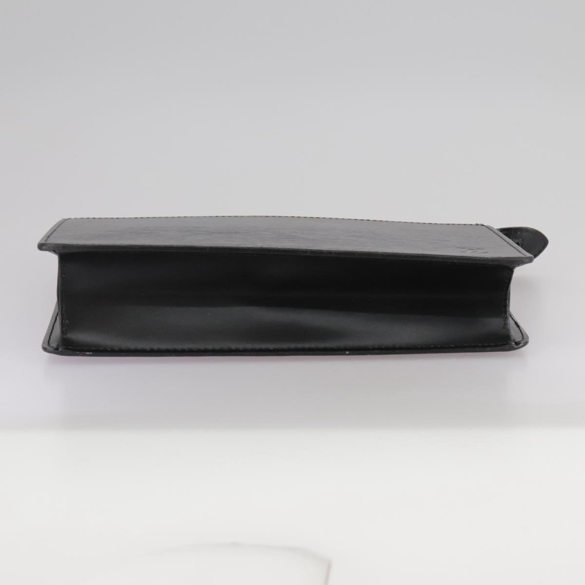 LOUIS VUITTON Epi Pochette Homme Clutch Bag Black Noir M52522 LV Auth bs21484