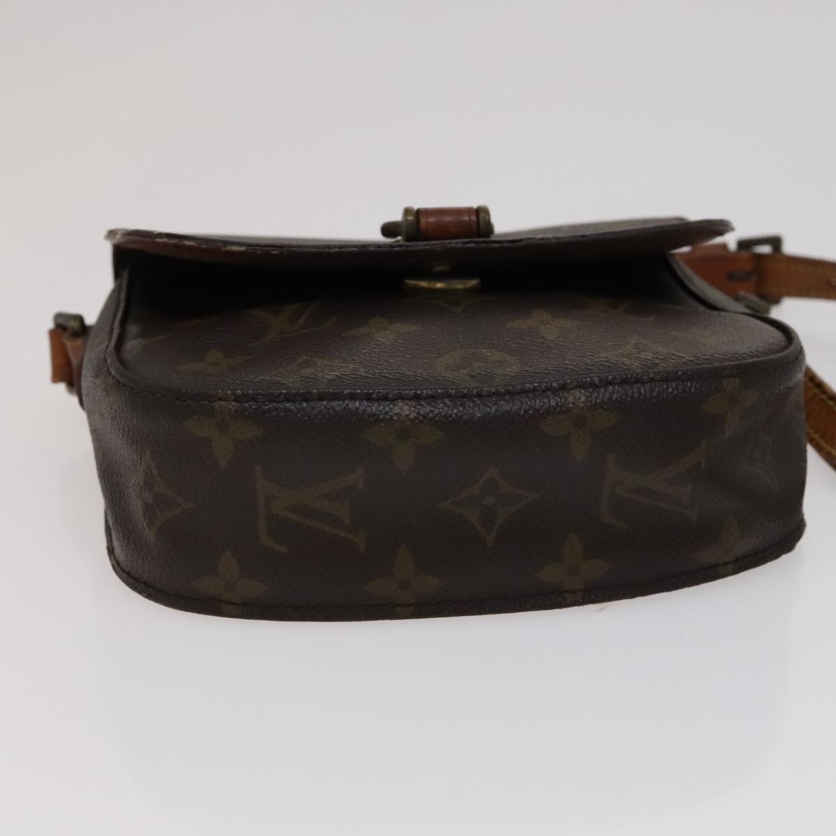 LOUIS VUITTON Monogram Saint Cloud PM Shoulder Bag M51244 LV Auth bs21491