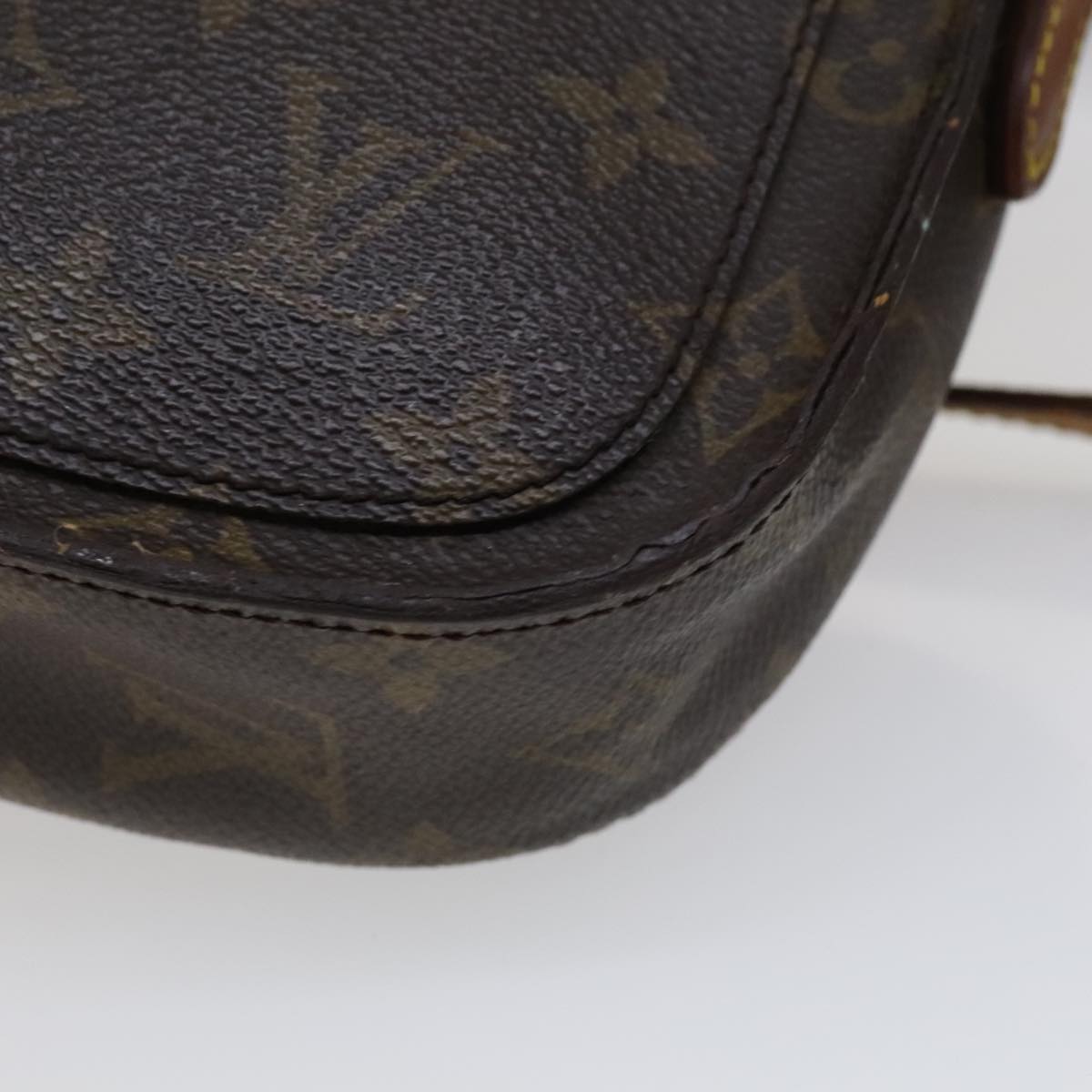 LOUIS VUITTON Monogram Saint Cloud PM Shoulder Bag M51244 LV Auth bs21491