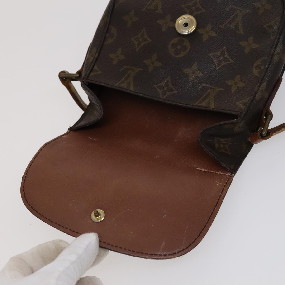 LOUIS VUITTON Monogram Saint Cloud PM Shoulder Bag M51244 LV Auth bs21491