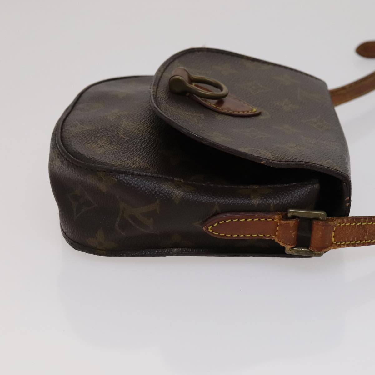 LOUIS VUITTON Monogram Saint Cloud PM Shoulder Bag M51244 LV Auth bs21491