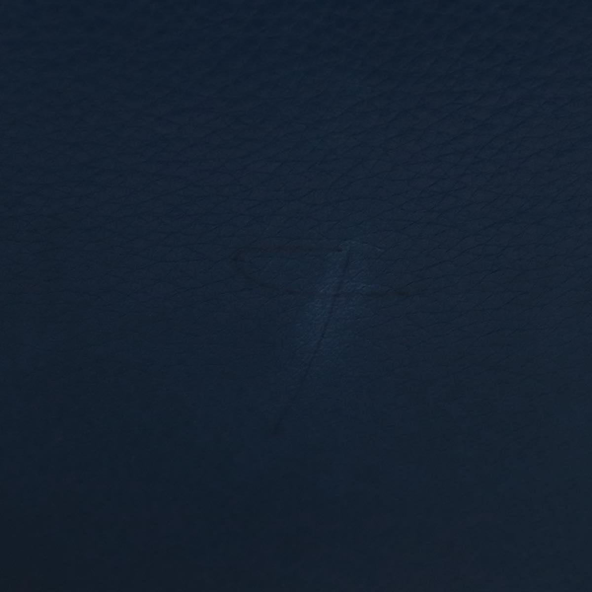 Christian Louboutin Hand Bag Leather Blue Auth bs21607