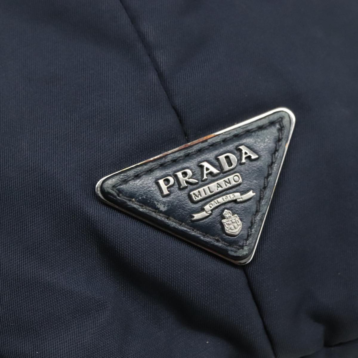 PRADA Tote Bag Nylon 2way Navy Auth bs21633