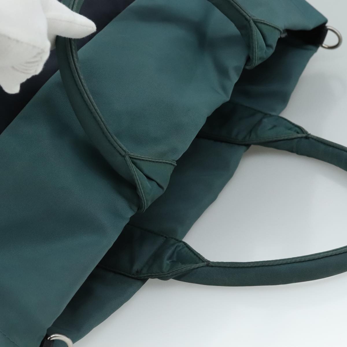 PRADA Tote Bag Nylon 2way Navy Auth bs21633