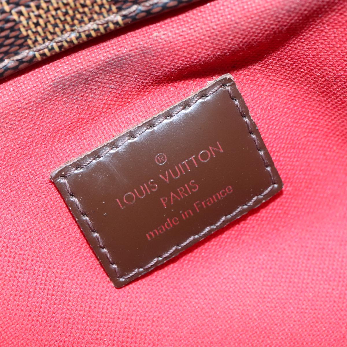 LOUIS VUITTON Damier Ebene Bloomsbury PM Shoulder Bag N42251 LV Auth bs21702