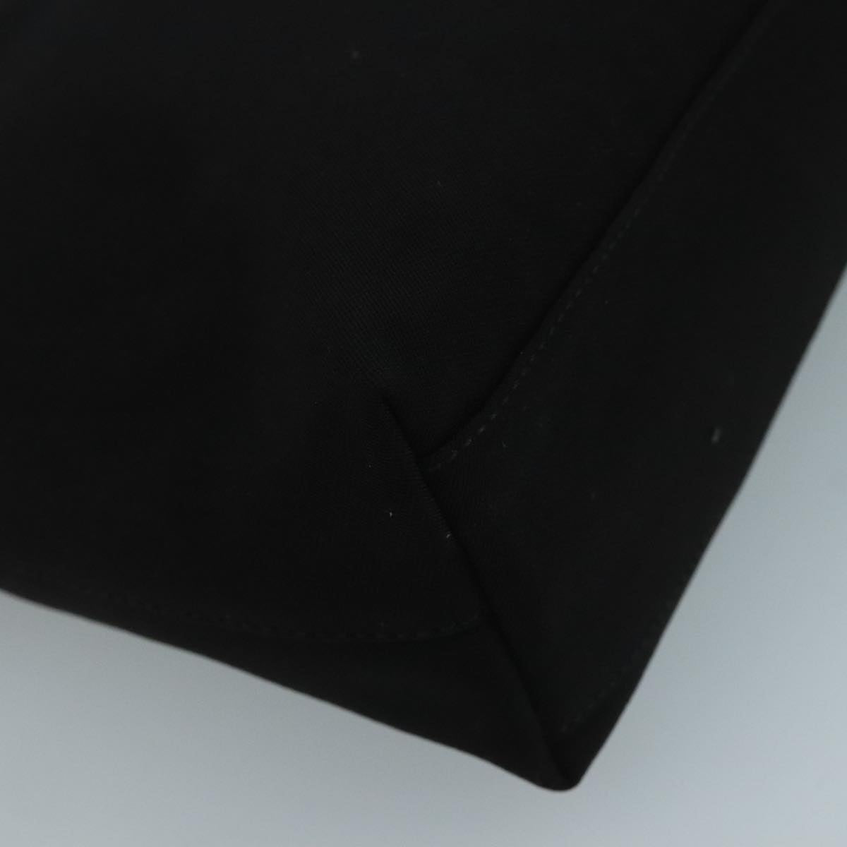 Salvatore Ferragamo Shoulder Bag Canvas Black Auth bs21726