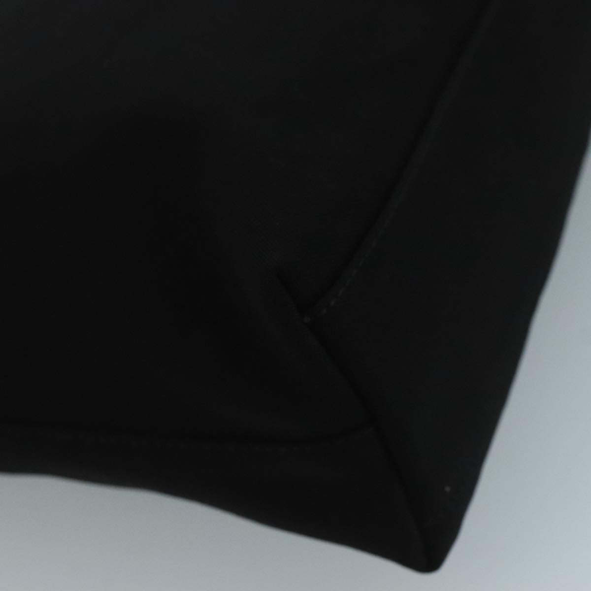 Salvatore Ferragamo Shoulder Bag Canvas Black Auth bs21726