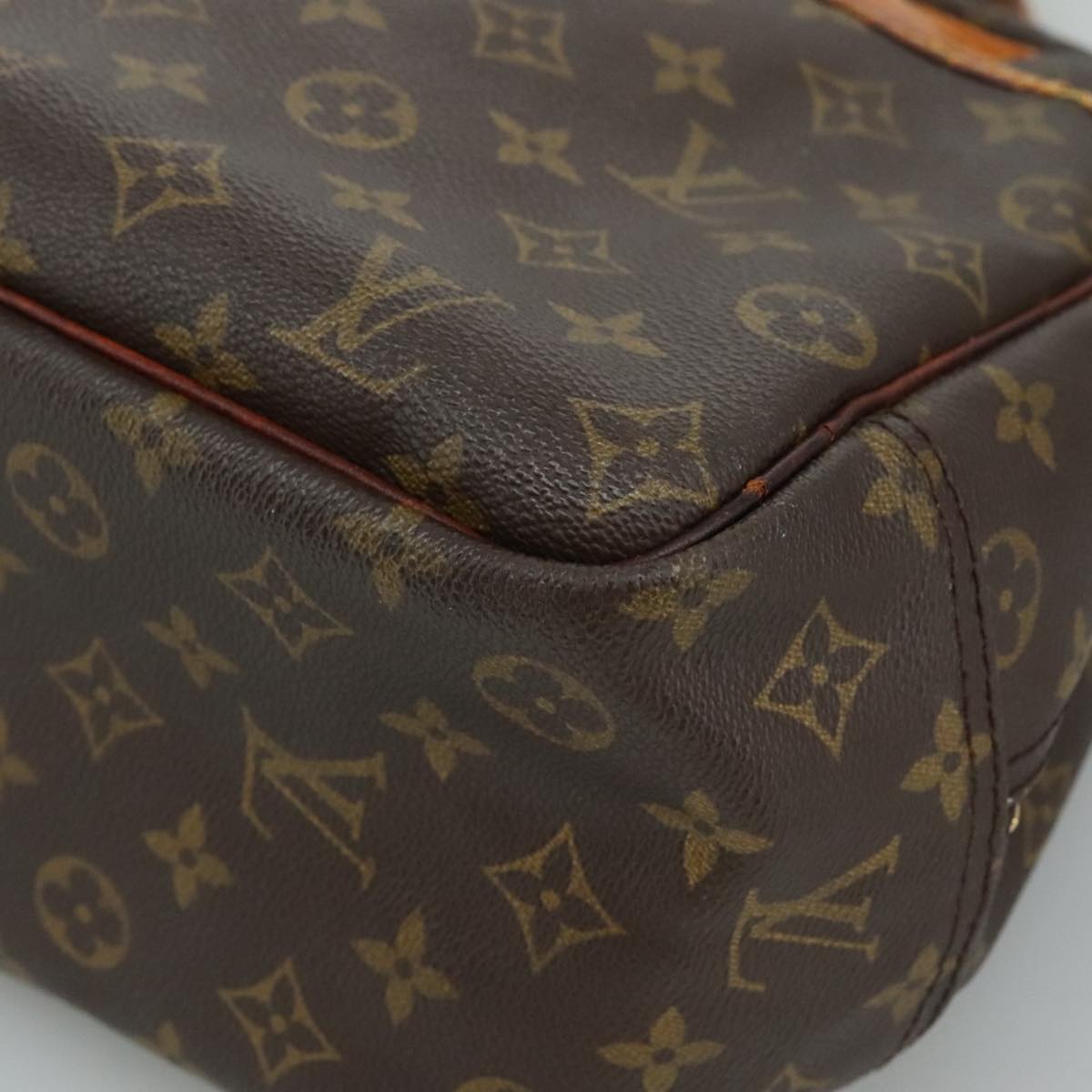 LOUIS VUITTON Monogram Deauville Hand Bag M47270 LV Auth bs21732