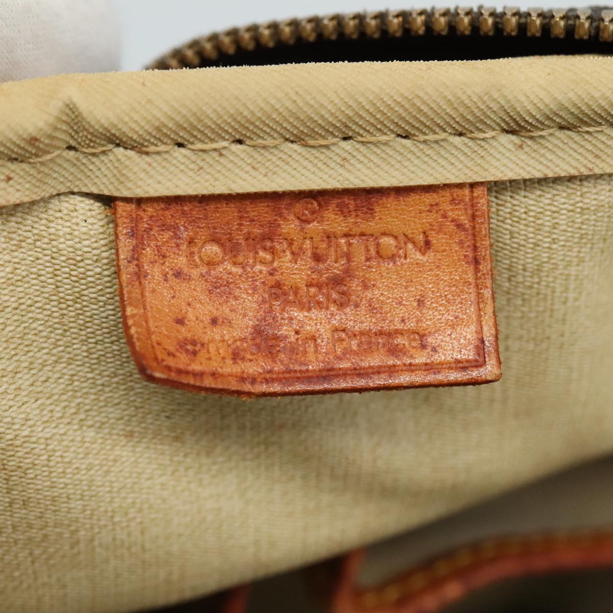 LOUIS VUITTON Monogram Deauville Hand Bag M47270 LV Auth bs21732