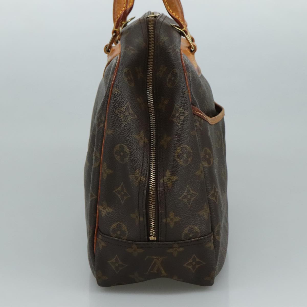 LOUIS VUITTON Monogram Deauville Hand Bag M47270 LV Auth bs21732
