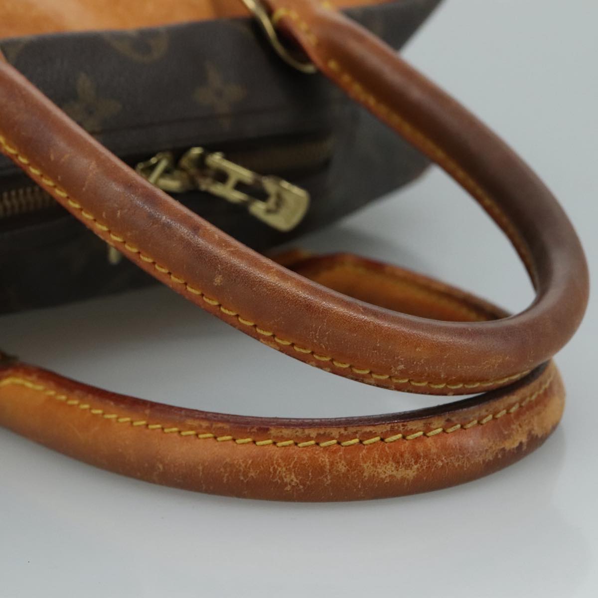 LOUIS VUITTON Monogram Deauville Hand Bag M47270 LV Auth bs21732