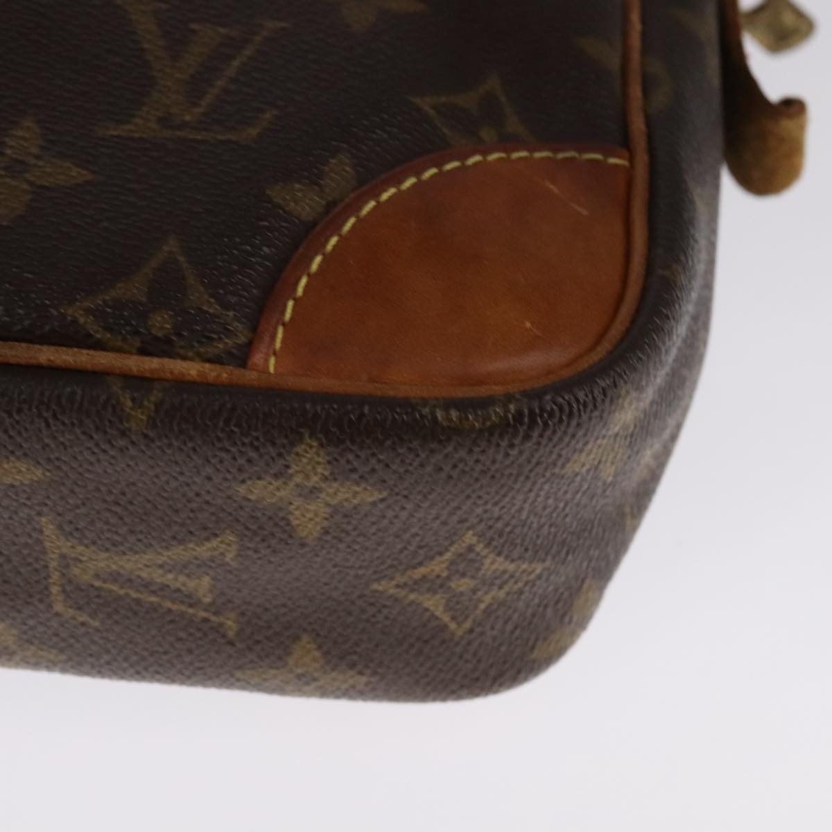 LOUIS VUITTON Monogram Compiegne 28 Clutch Bag M51845 LV Auth bs21984