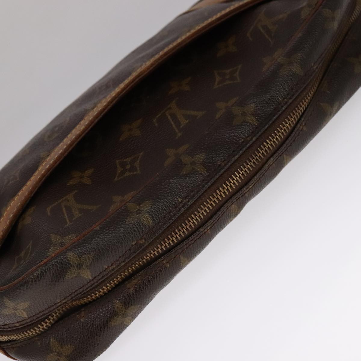 LOUIS VUITTON Monogram Compiegne 28 Clutch Bag M51845 LV Auth bs21984