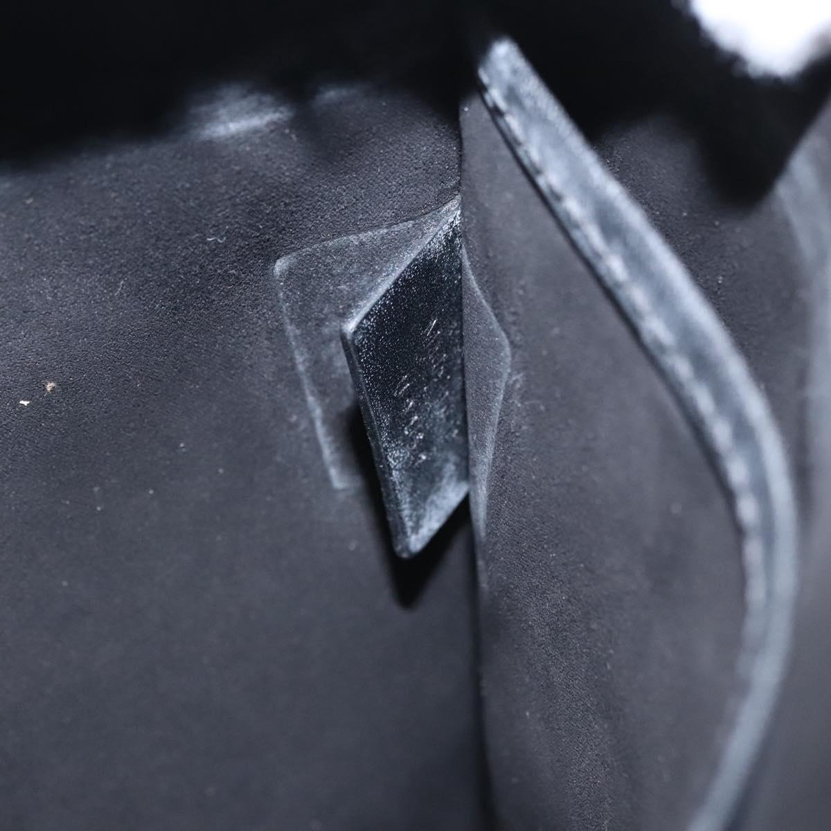 Berluti Clutch Bag Leather Black Auth bs22062