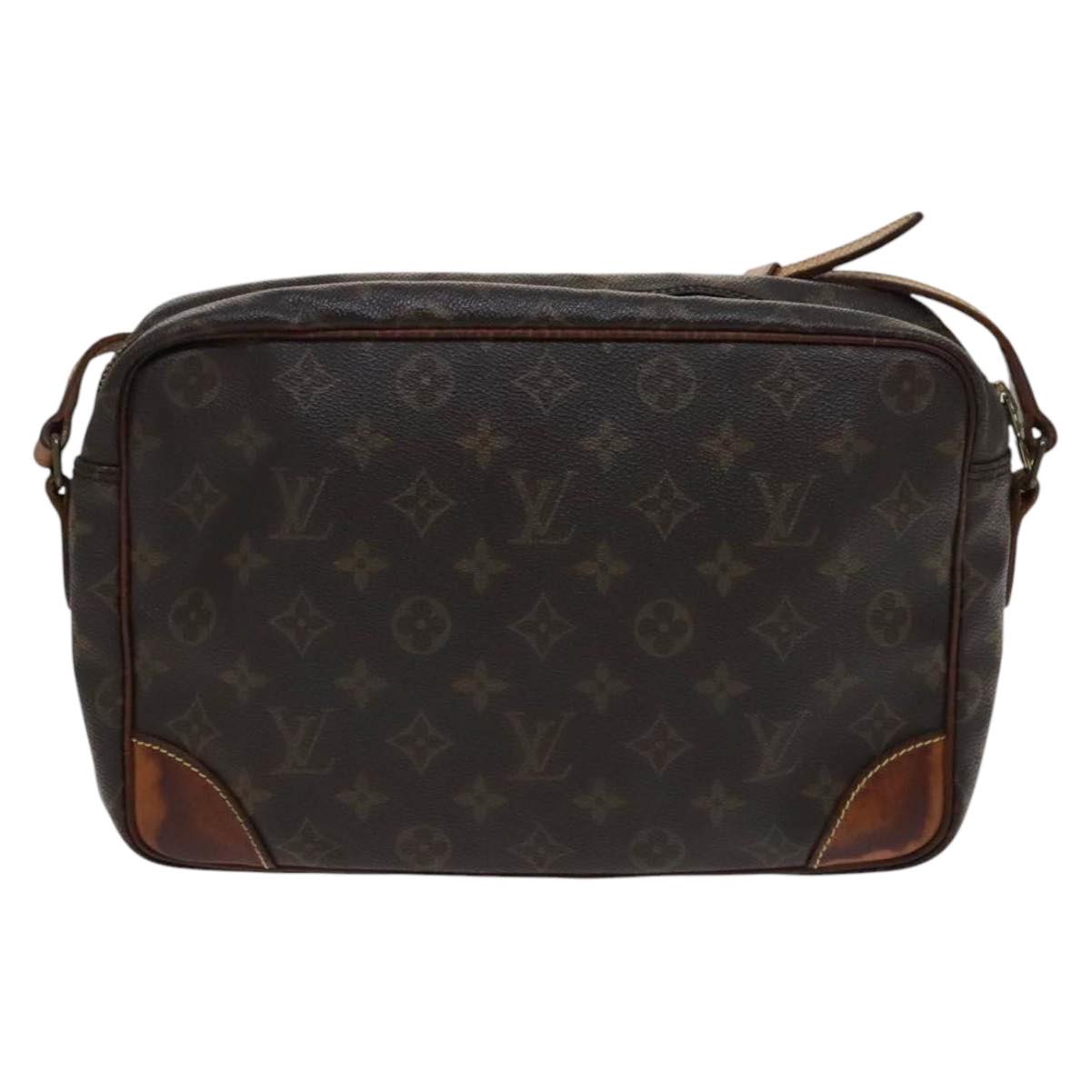 LOUIS VUITTON Monogram Trocadero 30 Shoulder Bag M51272 LV Auth bs22099