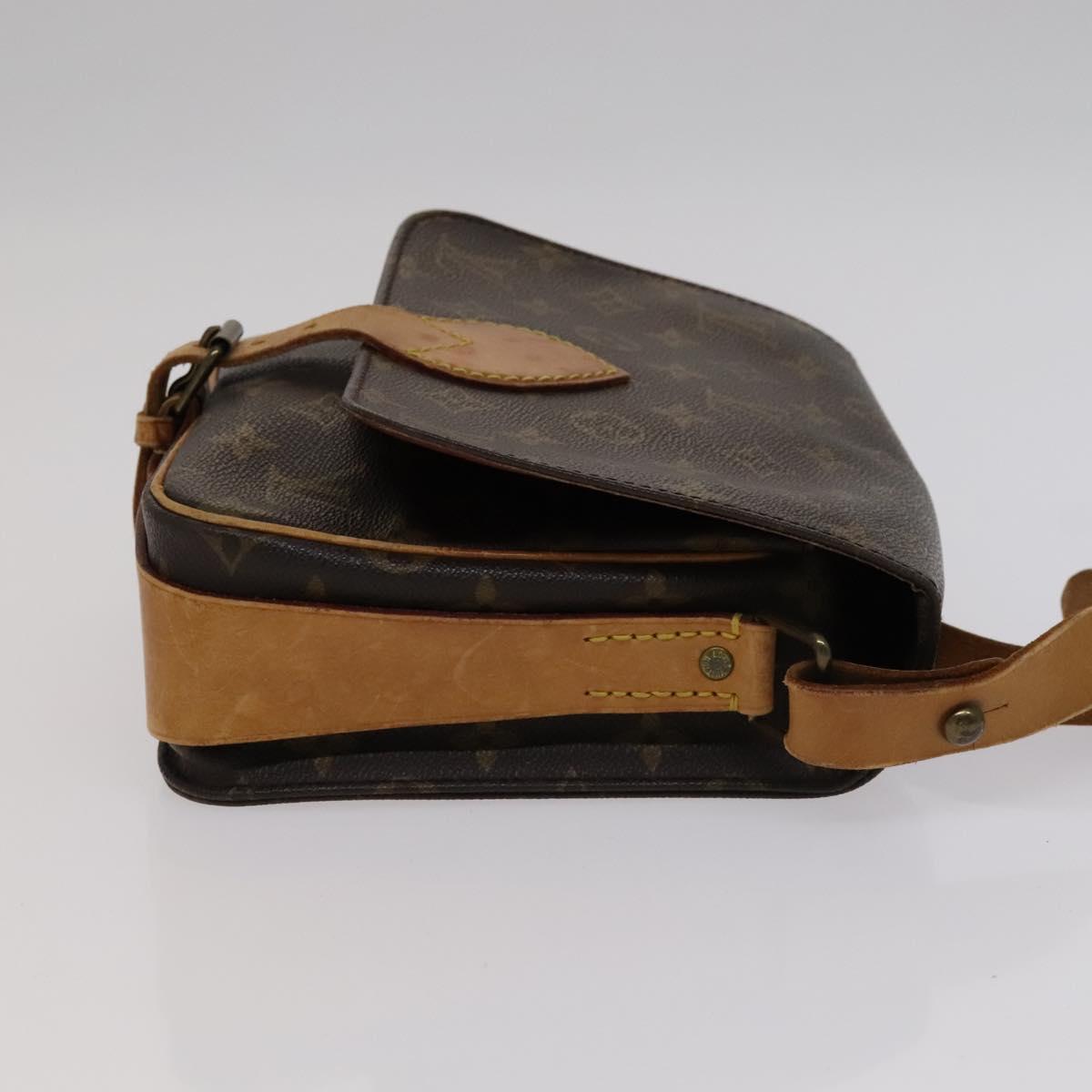 LOUIS VUITTON Monogram Cartouchiere MM Shoulder Bag M51253 LV Auth bs22105