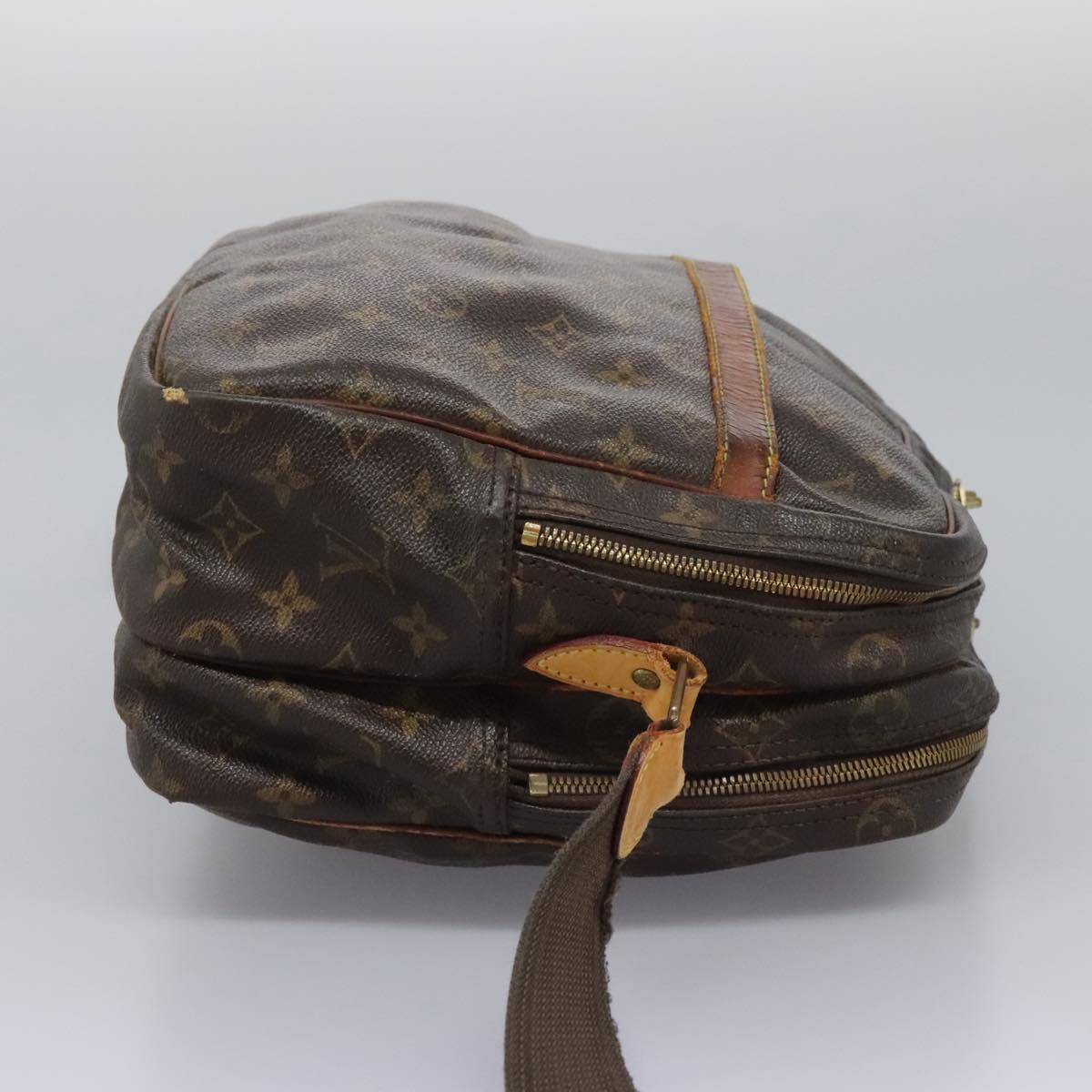 LOUIS VUITTON Monogram Reporter GM Shoulder Bag M45252 LV Auth bs22111