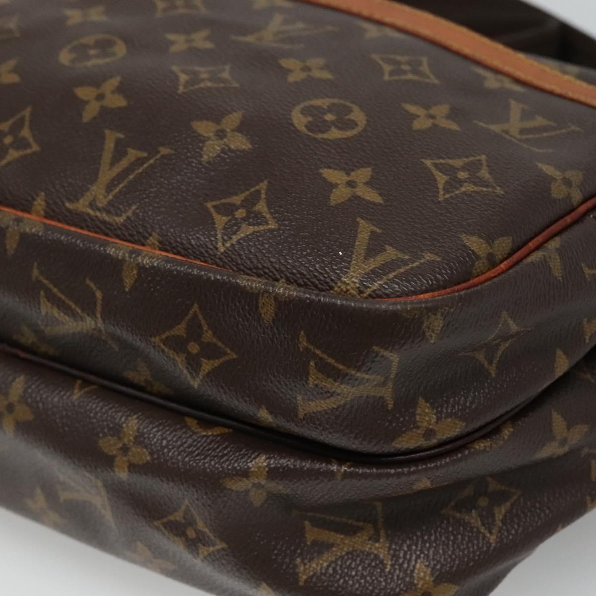 LOUIS VUITTON Monogram Reporter PM Shoulder Bag M45254 LV Auth bs22169