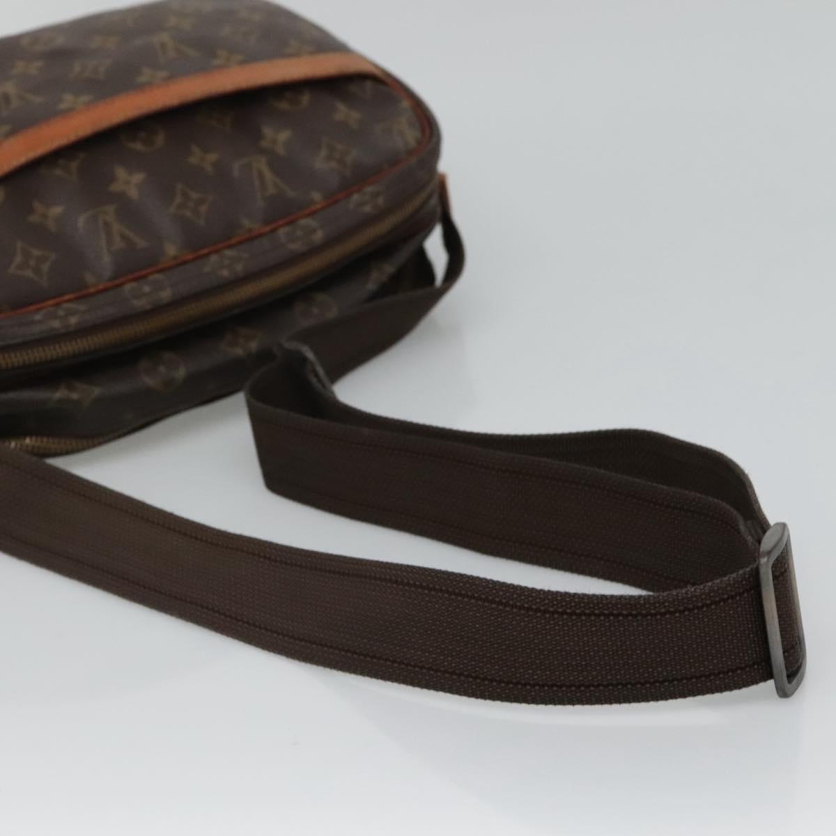 LOUIS VUITTON Monogram Reporter PM Shoulder Bag M45254 LV Auth bs22169