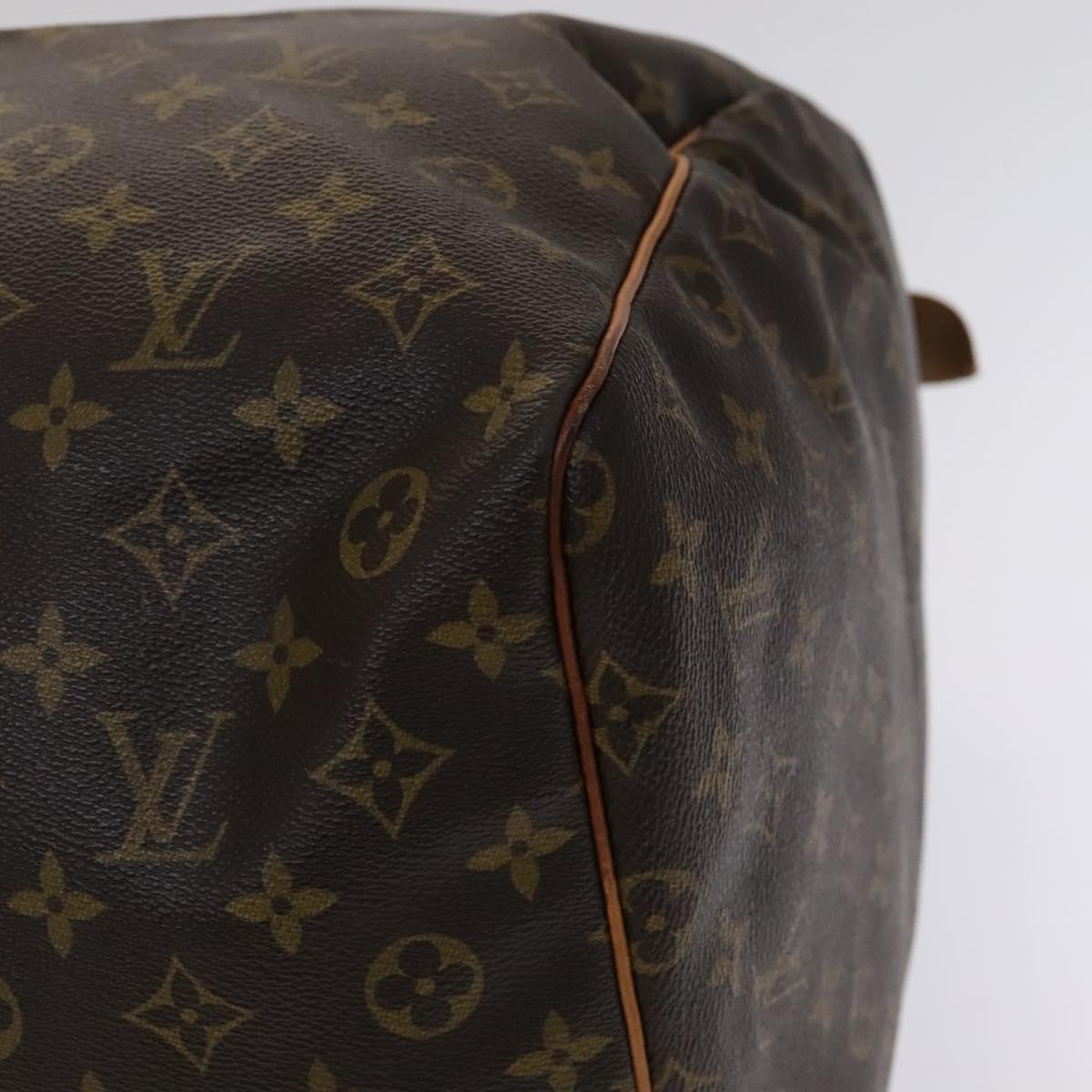 LOUIS VUITTON Monogram Keepall 60 Boston Bag M41422 LV Auth bs22171