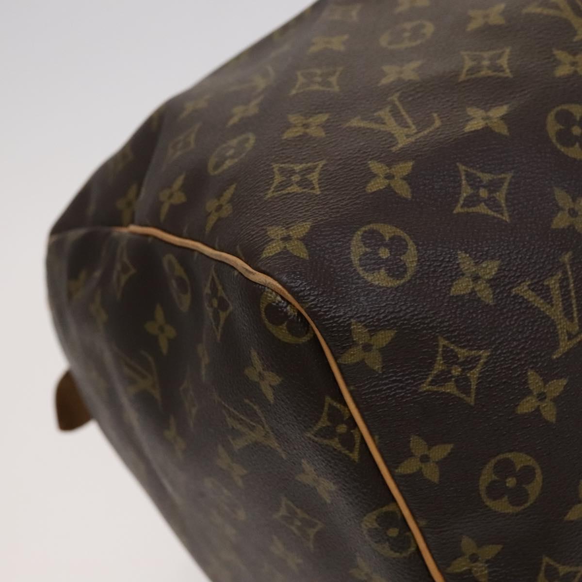 LOUIS VUITTON Monogram Keepall 60 Boston Bag M41422 LV Auth bs22171