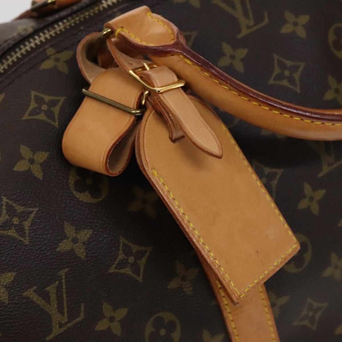 LOUIS VUITTON Monogram Keepall 60 Boston Bag M41422 LV Auth bs22171