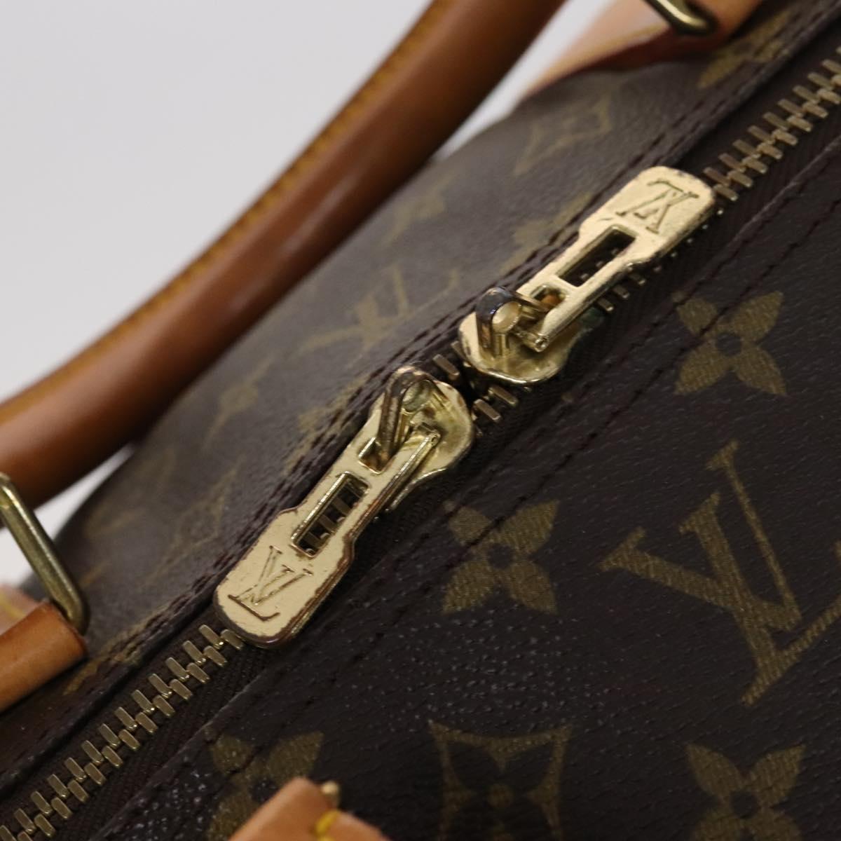 LOUIS VUITTON Monogram Keepall 60 Boston Bag M41422 LV Auth bs22171