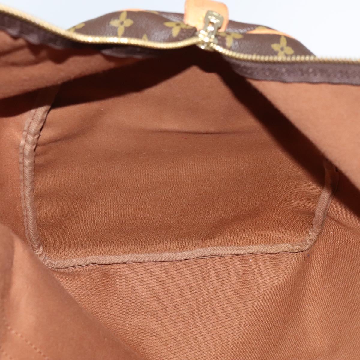 LOUIS VUITTON Monogram Keepall 60 Boston Bag M41422 LV Auth bs22171