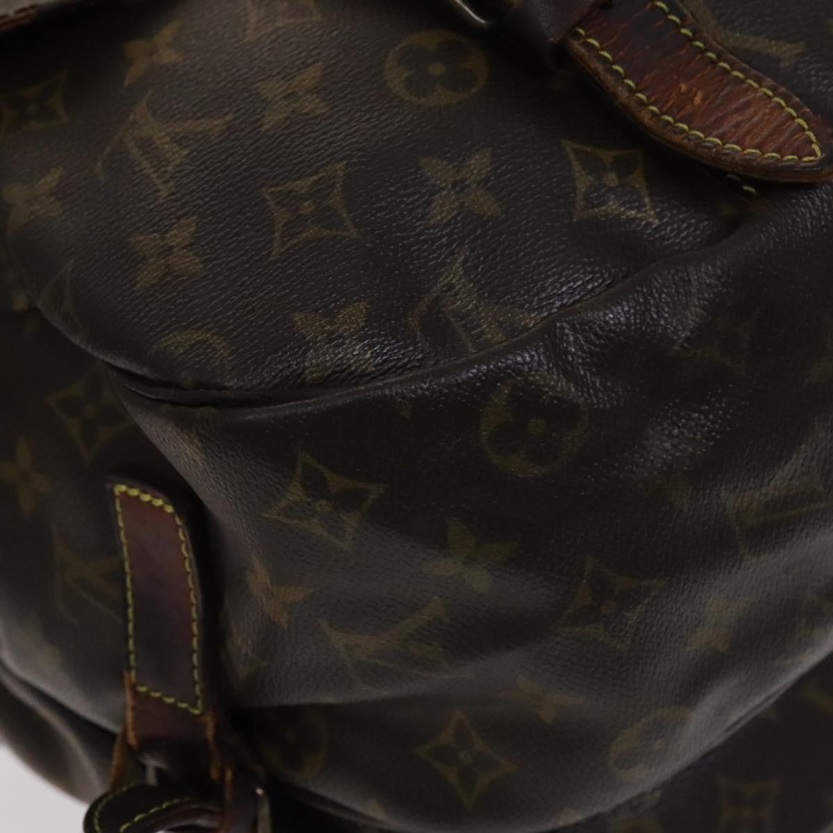 LOUIS VUITTON Monogram Saumur 43 Shoulder Bag M42252 LV Auth bs22328
