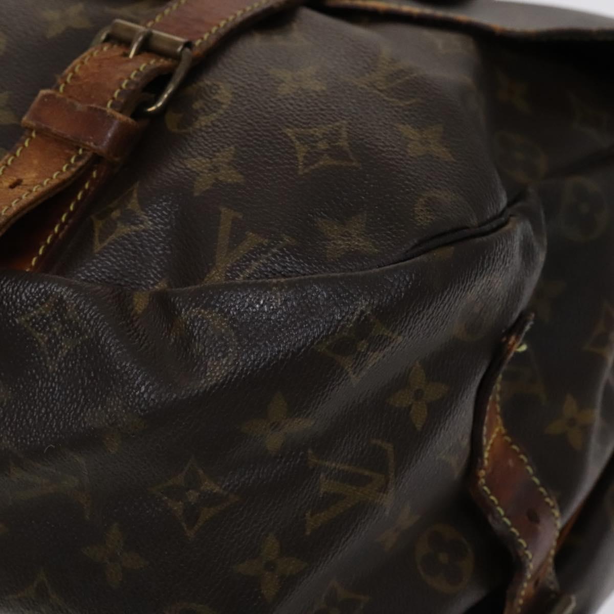 LOUIS VUITTON Monogram Saumur 43 Shoulder Bag M42252 LV Auth bs22328
