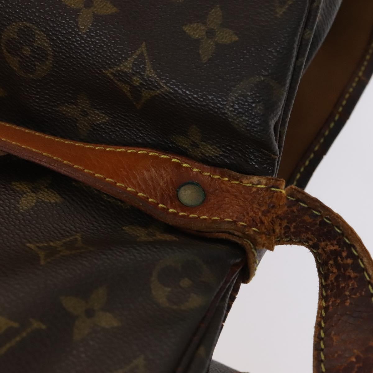 LOUIS VUITTON Monogram Saumur 43 Shoulder Bag M42252 LV Auth bs22328