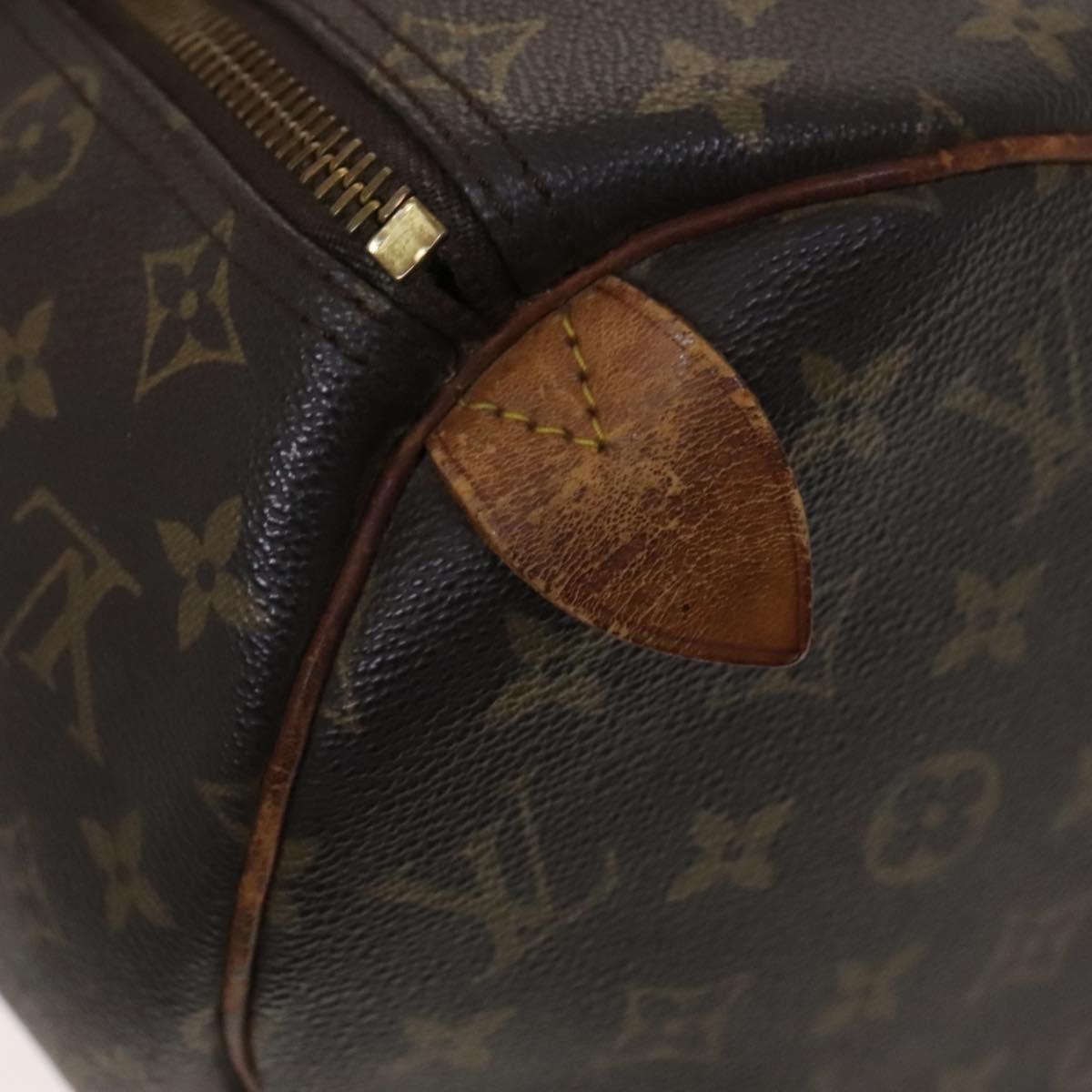 LOUIS VUITTON Monogram Keepall 45 Boston Bag M41428 LV Auth bs22332