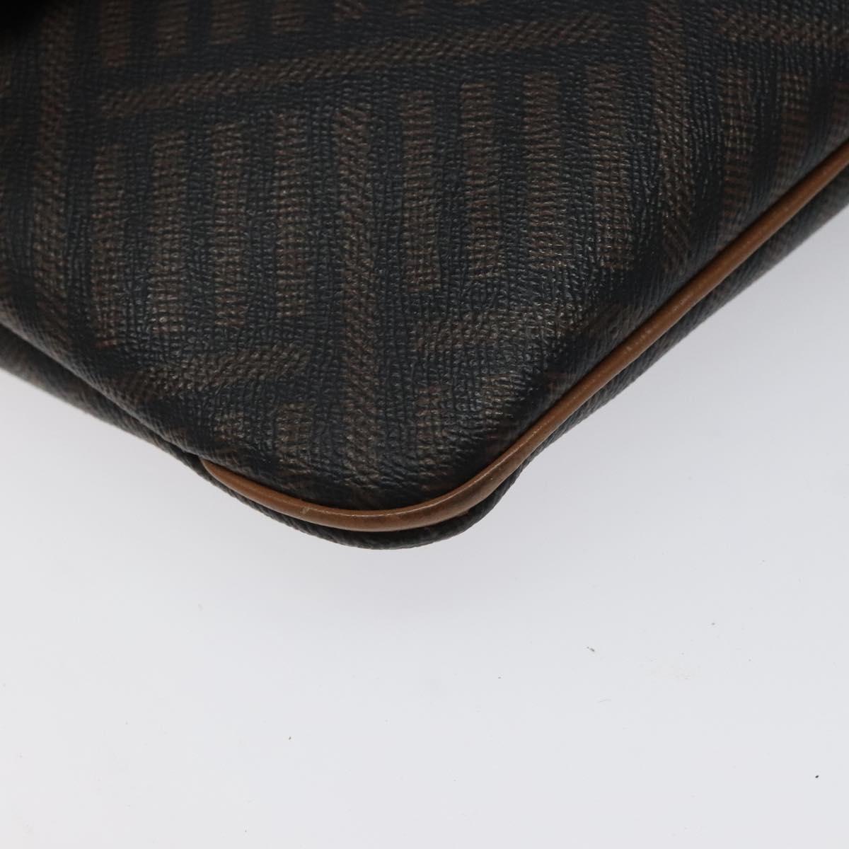 GIVENCHY Shoulder Bag PVC Black Auth bs22358