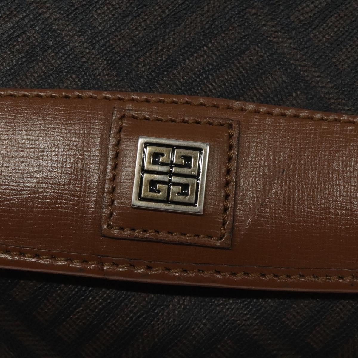 GIVENCHY Shoulder Bag PVC Black Auth bs22358