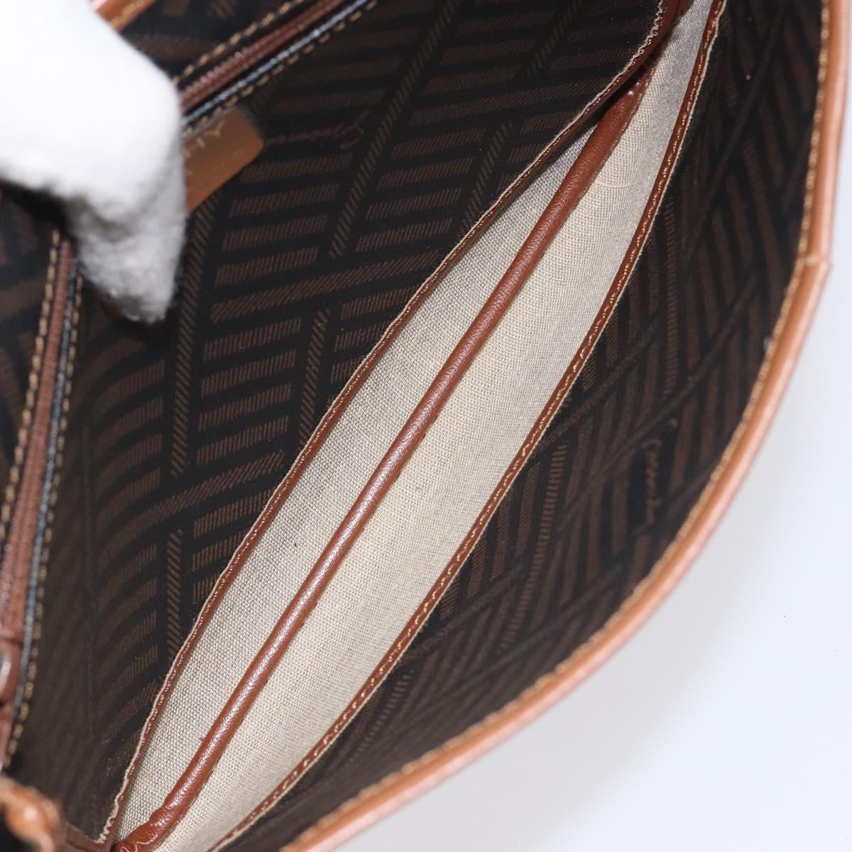 GIVENCHY Shoulder Bag PVC Black Auth bs22358