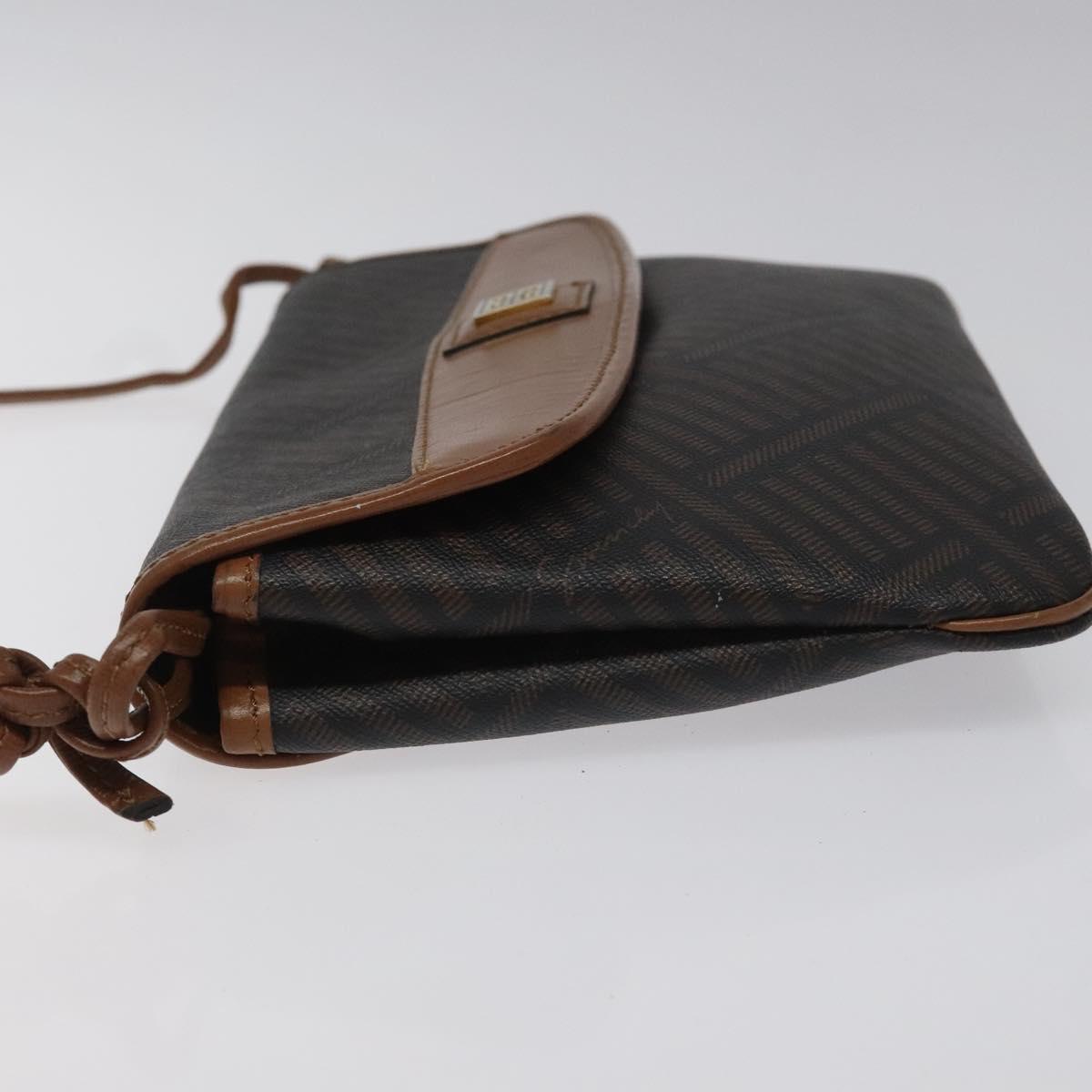 GIVENCHY Shoulder Bag PVC Black Auth bs22358