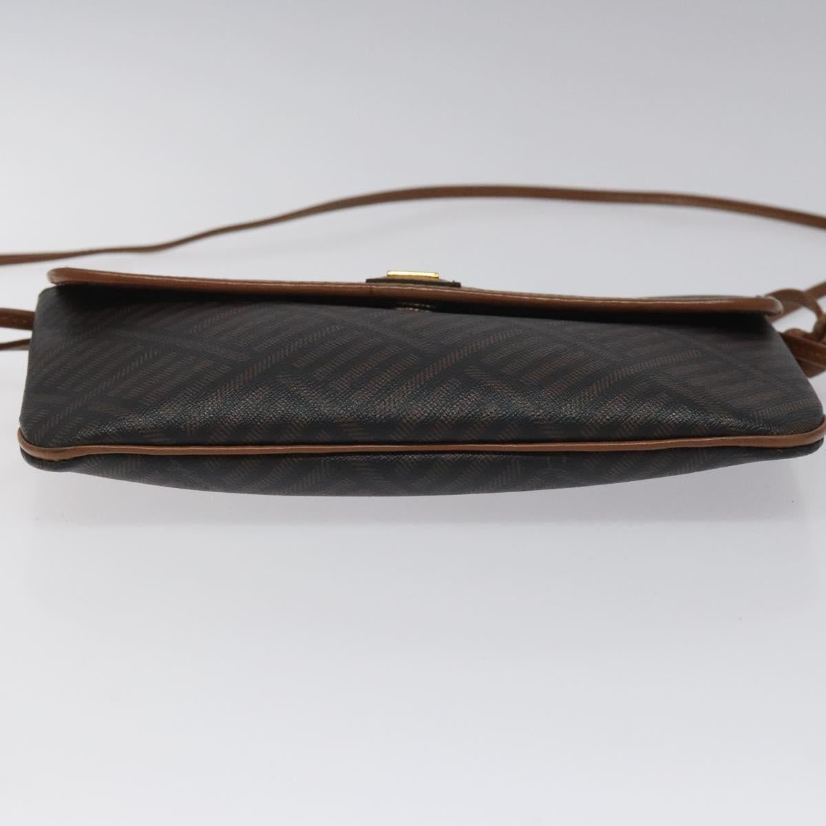 GIVENCHY Shoulder Bag PVC Black Auth bs22358